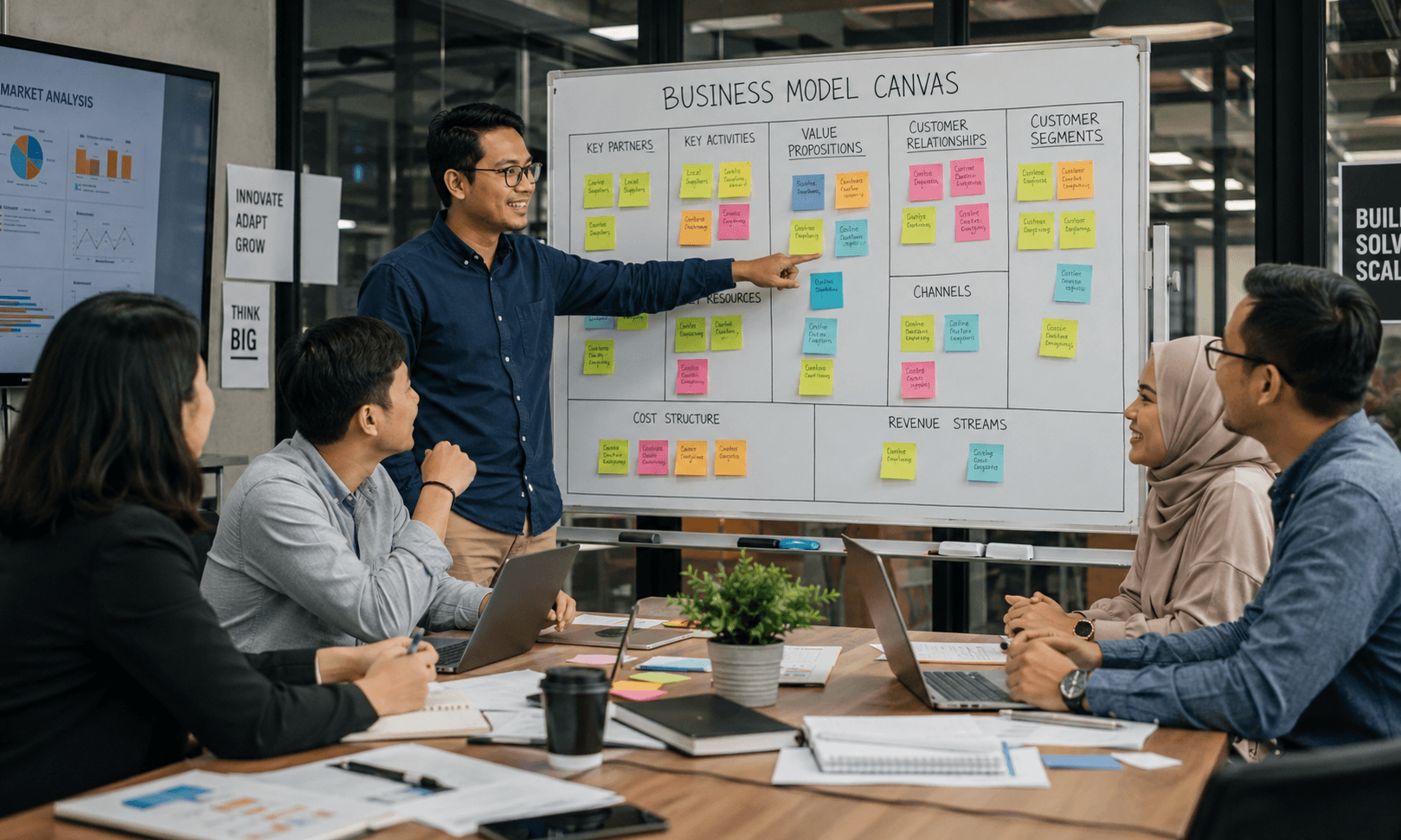 Business Model Canvas untuk Pengembangan Model Bisnis